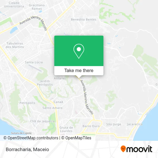 Borracharia map