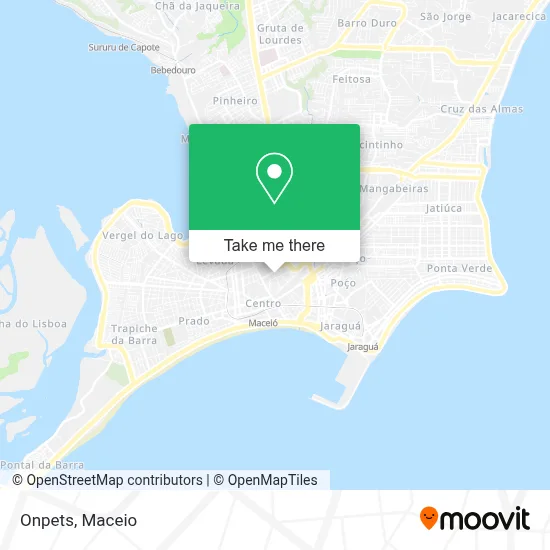 Onpets map