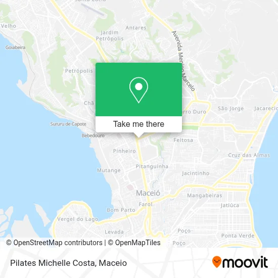 Pilates Michelle Costa map