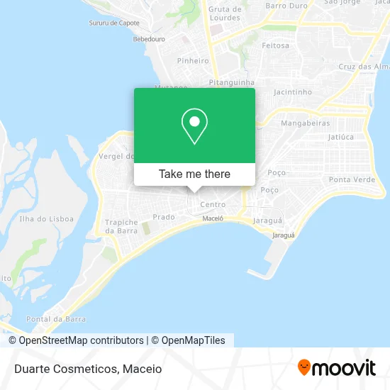 Duarte Cosmeticos map