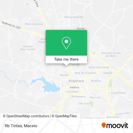 Rb Tintas map
