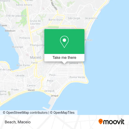 Beach map