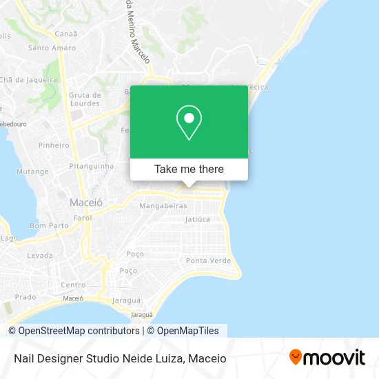Nail Designer Studio Neide Luiza map