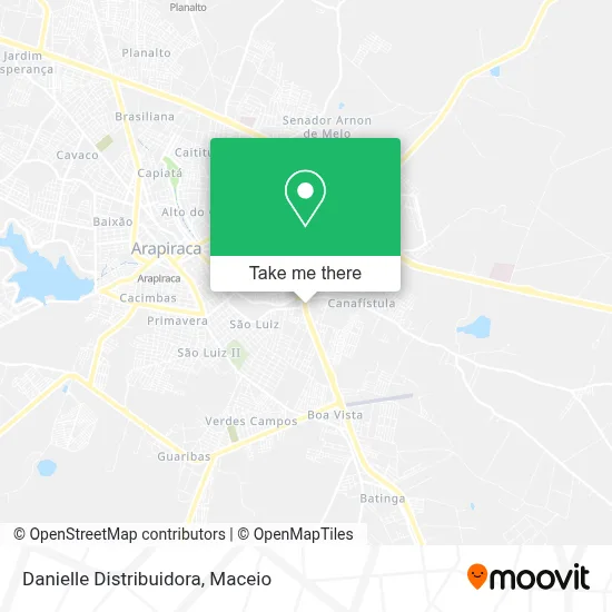 Danielle Distribuidora map