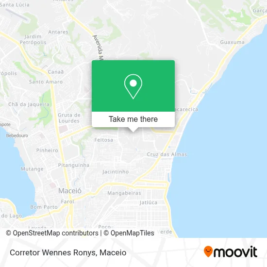 Corretor Wennes Ronys map