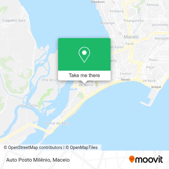 Auto Posto Milênio map