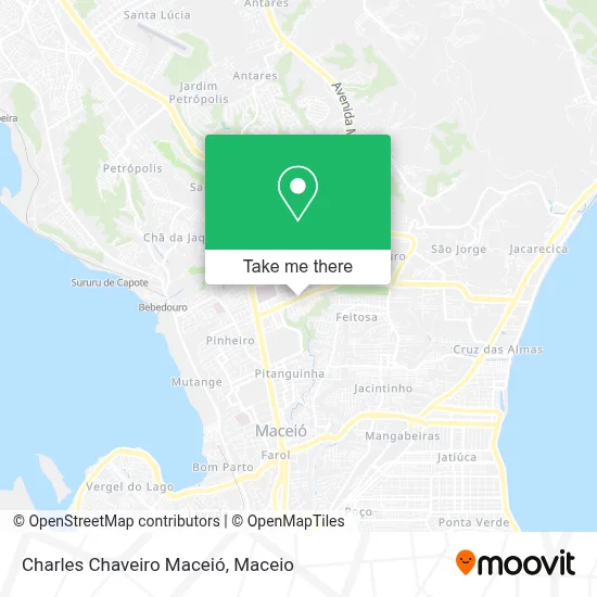 Charles Chaveiro Maceió map