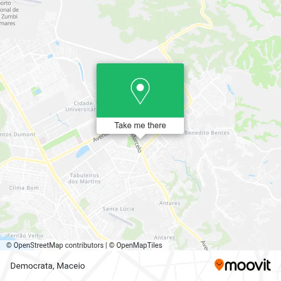 Democrata map