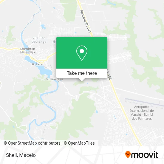 Shell map