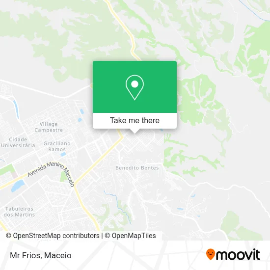Mr Frios map