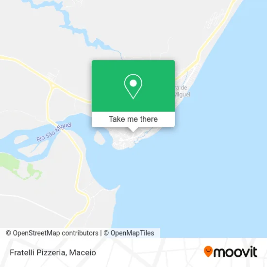 Pizzaria Fratelli map