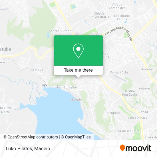 Luko Pilates map