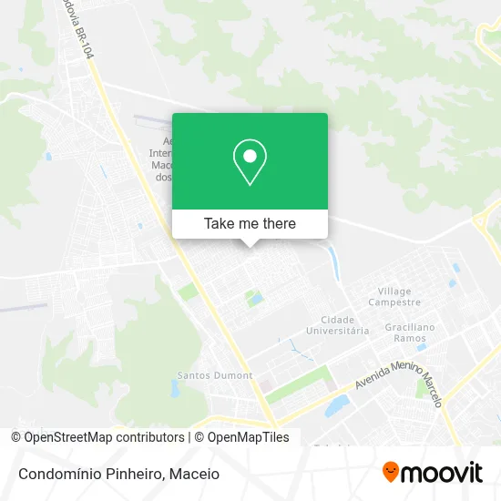 Condomínio Pinheiro map
