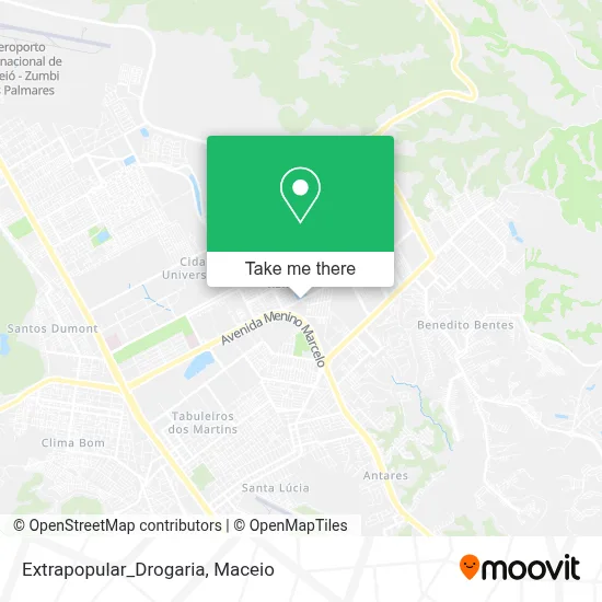 Extrapopular_Drogaria map