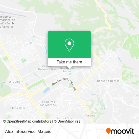 Alex Infoservice map