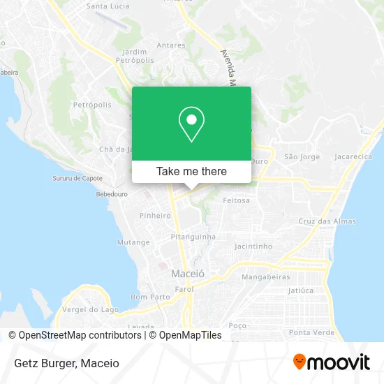 Getz Burger map