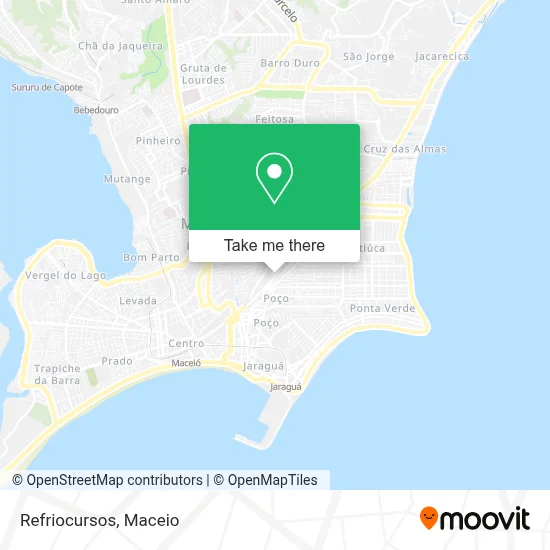 Refriocursos map