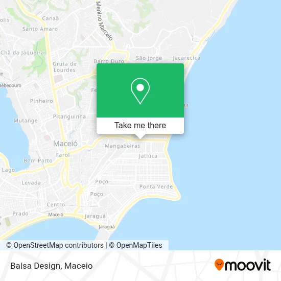 Balsa Design map
