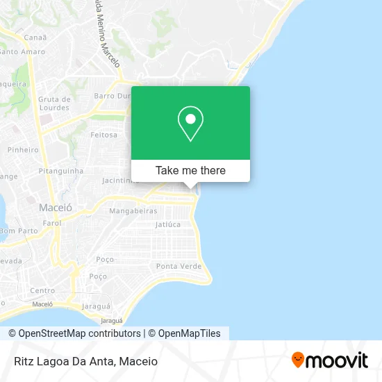 Ritz Lagoa Da Anta map