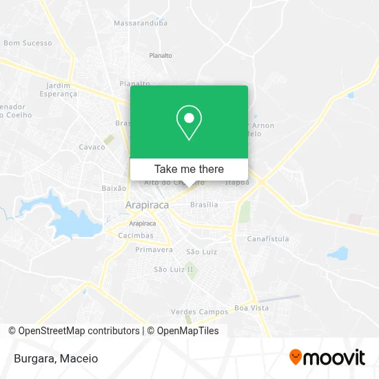 Burgara map