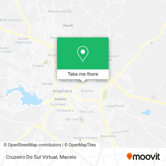 Cruzeiro Do Sul Virtual map