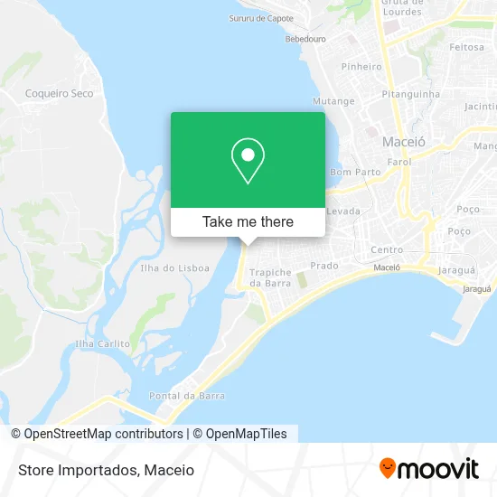Store Importados map