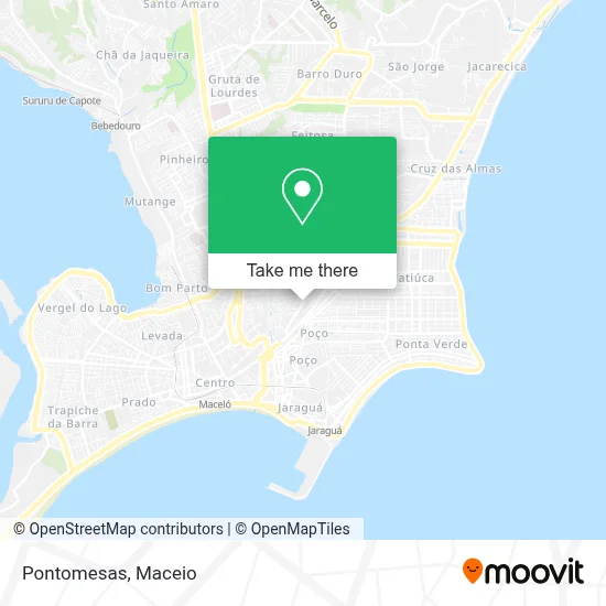Pontomesas map