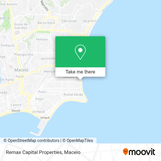 Remax Capital Properties map