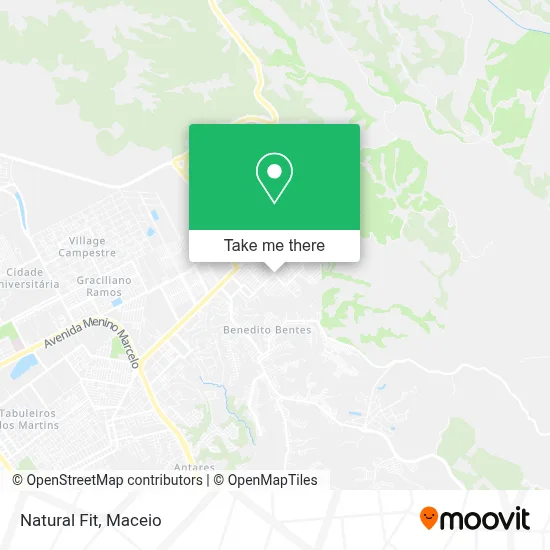 Natural Fit map