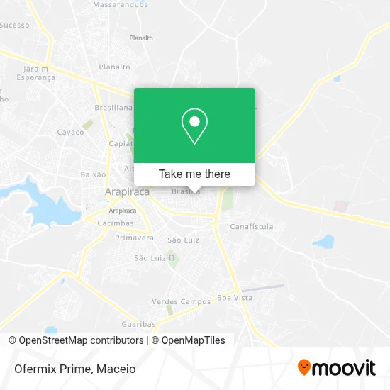 Ofermix Prime map