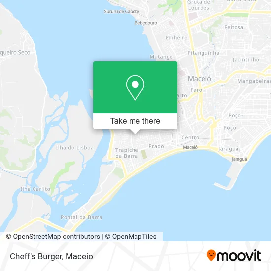 Cheff's Burger map