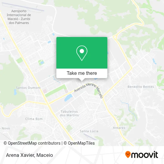 Arena Xavier map