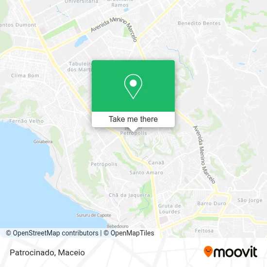 Patrocinado map