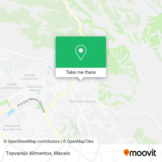 Topvarejo Alimentos map