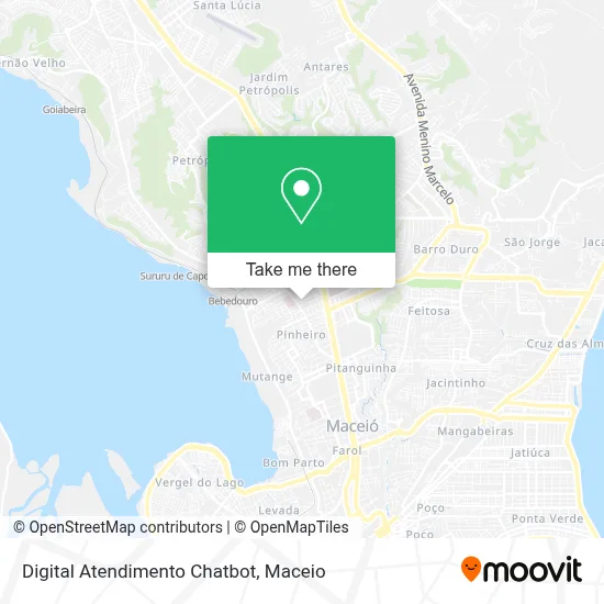 Digital Atendimento Chatbot map