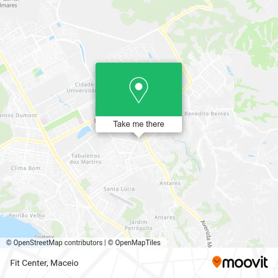 Fit Center map