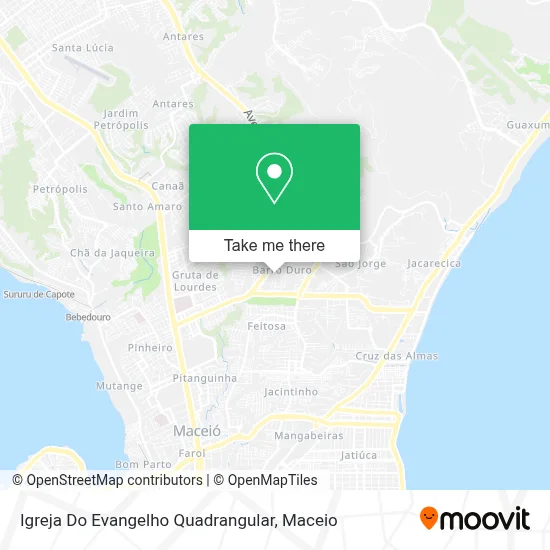 Igreja Do Evangelho Quadrangular map