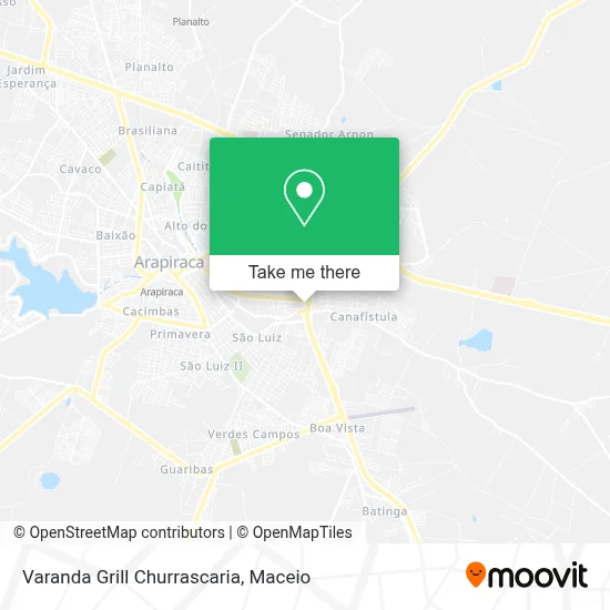 Varanda Grill Churrascaria map