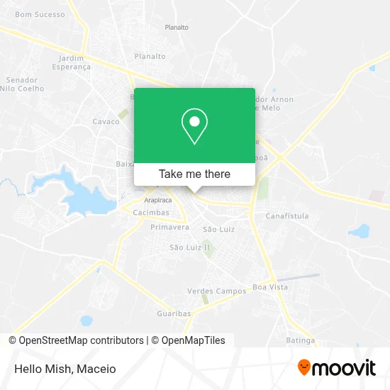 Hello Mish map
