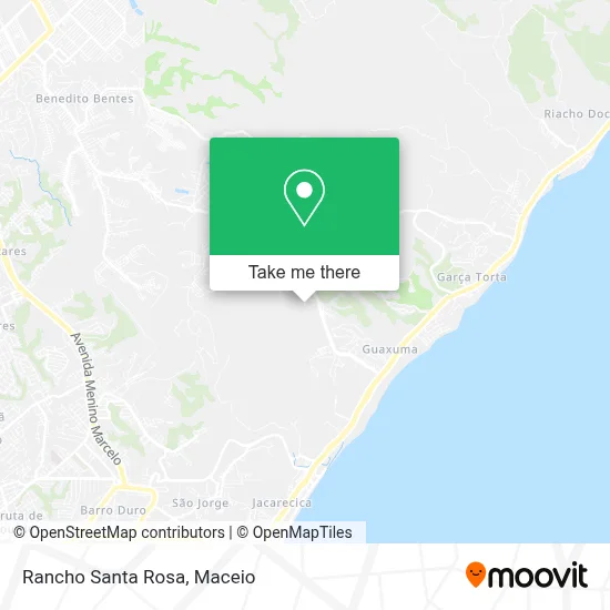 Rancho Santa Rosa map