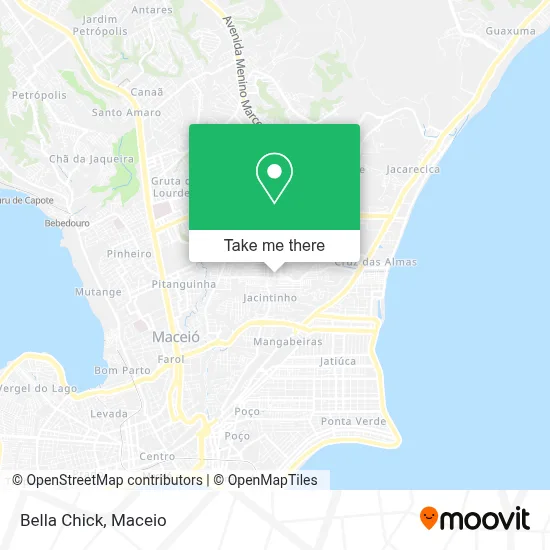 Bella Chick map