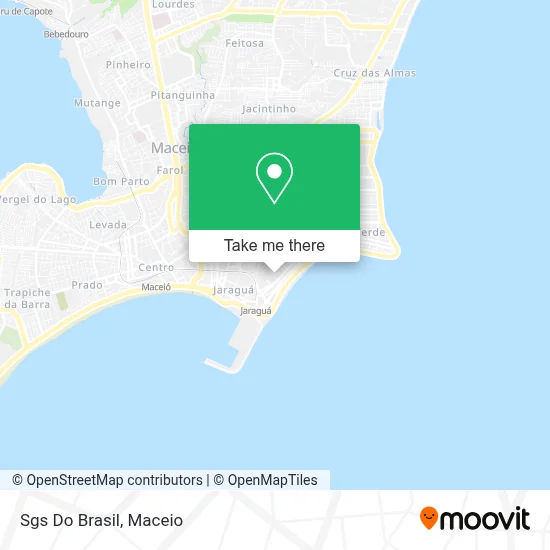Sgs Do Brasil map
