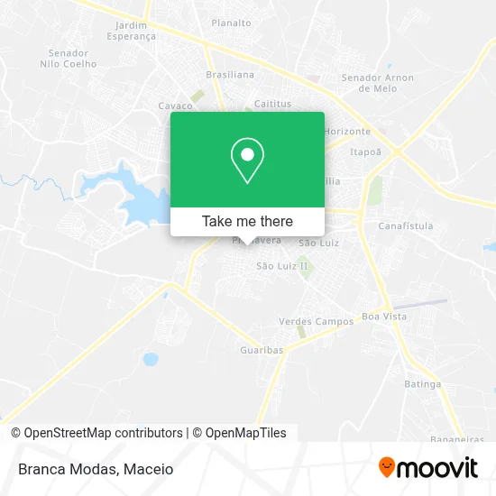 Branca Modas map