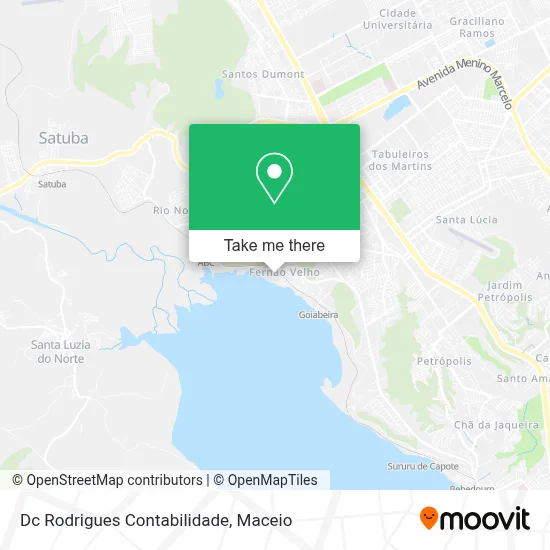 Dc Rodrigues Contabilidade map