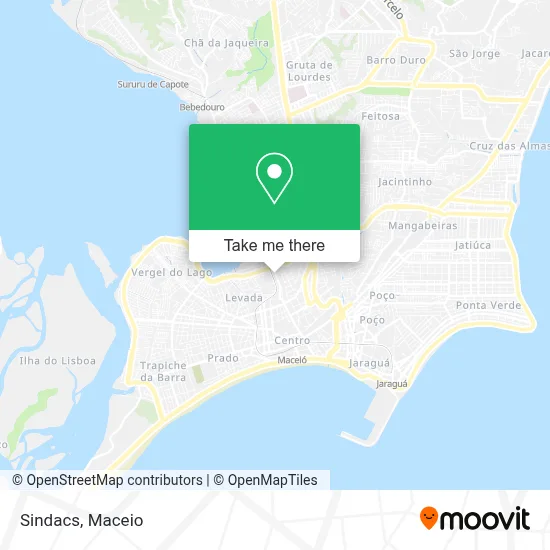Sindacs map