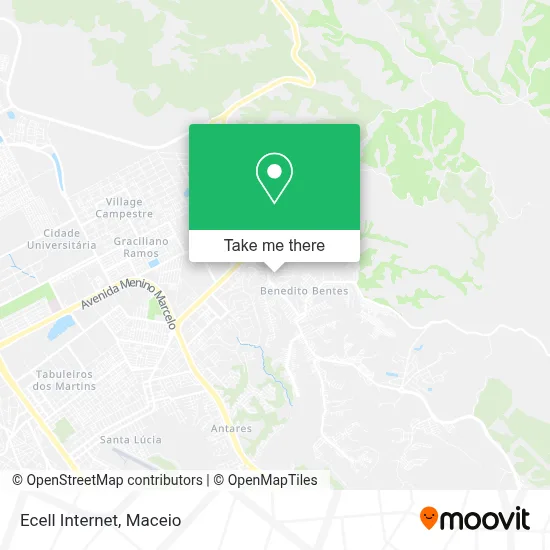 Ecell Internet map