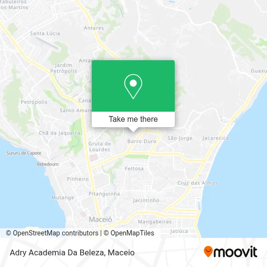 Adry Academia Da Beleza map