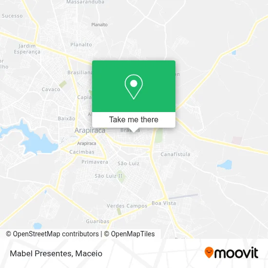 Mabel Presentes map