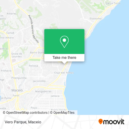Vero Parque map