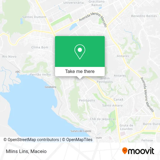 Mlins Lins map